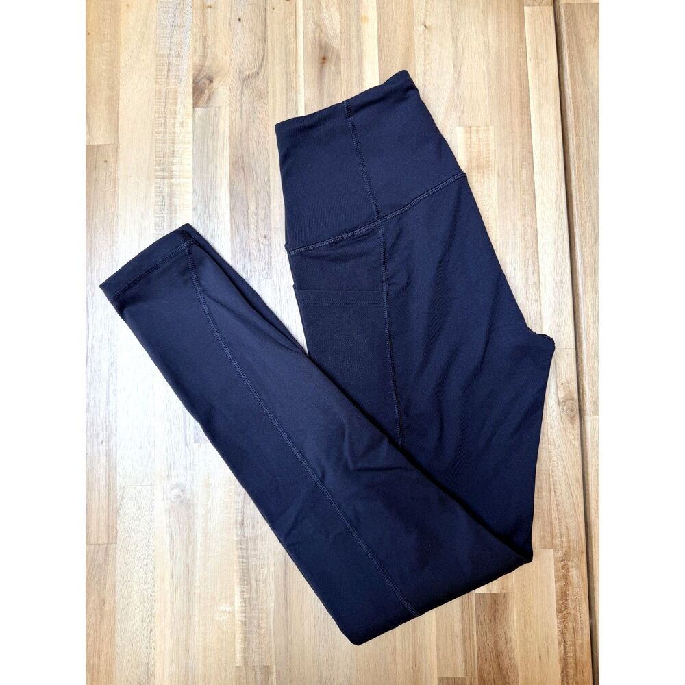 Victoria’s Secret Sport Black Leggings XS 26” Inseam High Rise Pocket Athletic
